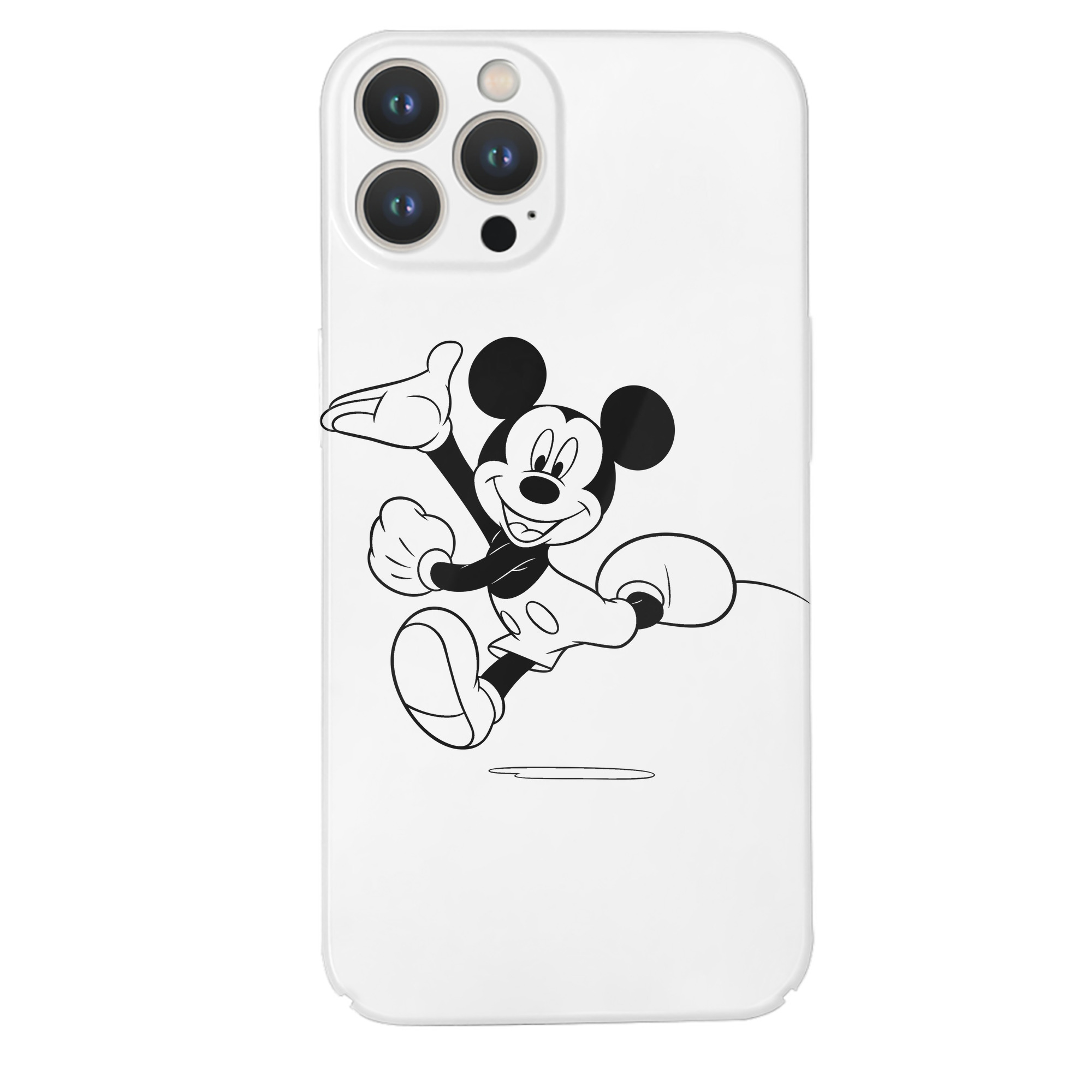 （画像用） ミッキーマウス Mickey Mouse 【iPhone 14シリーズ対応】ハードケース